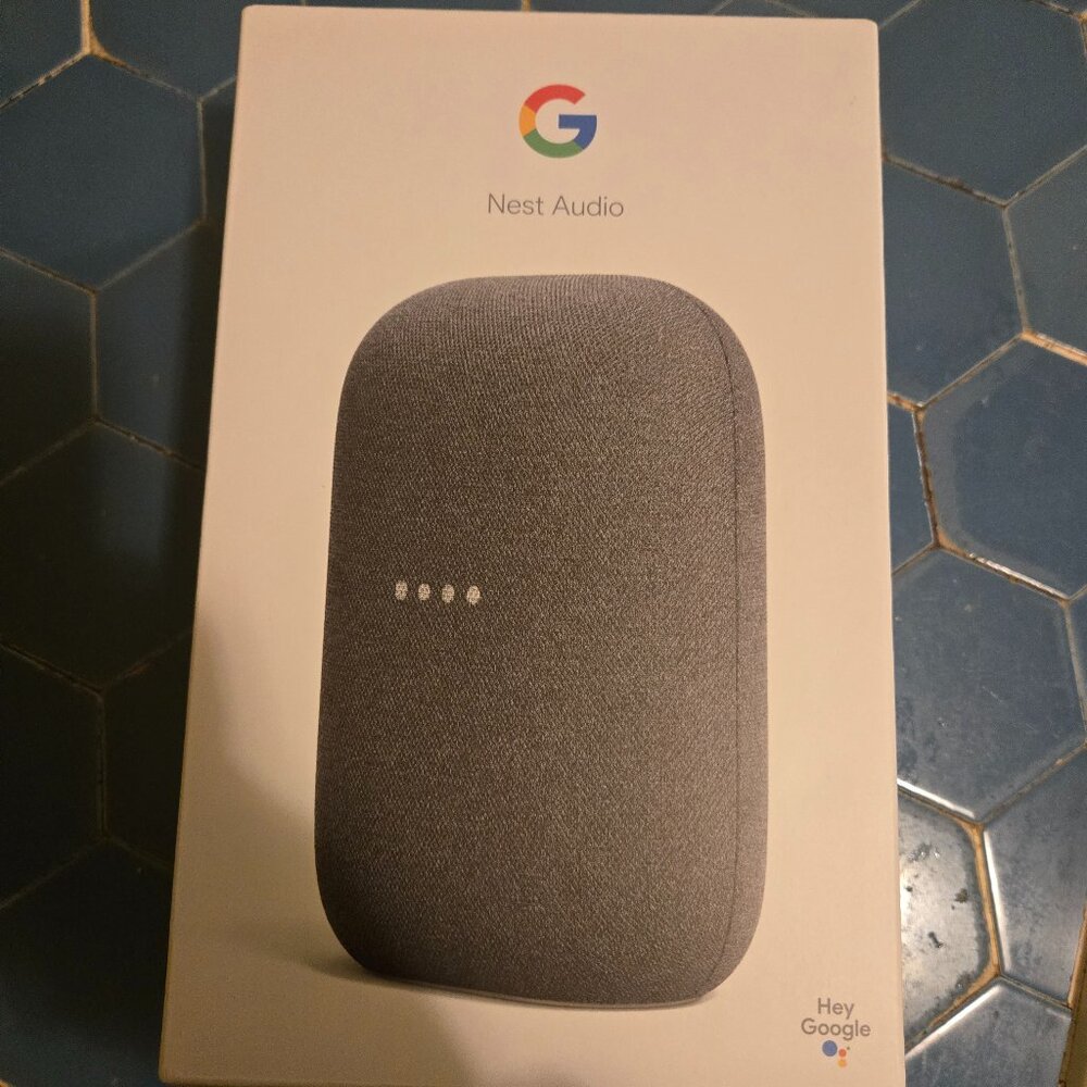 Google Nest Audio in Dark Grey color